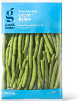 Steam in bag green beans