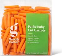 Petite baby cut carrots