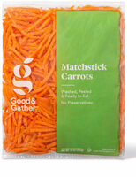 Matchstick carrots