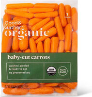 Organic baby cut carrots