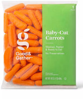 Baby cut carrots