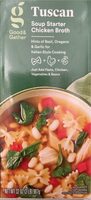 Tuscan soup starter chicken broth