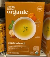 Organic chicken broth