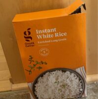 Enriched long grain instant white rice