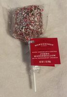 Wondershop dark chocolaty coated with peppermint marshmallow