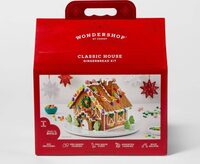 Classic house gingerbread kit