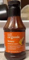 Organic Honey barbecue sauce