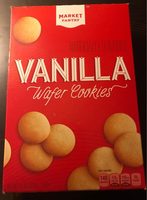Market pantry, wafer cookies, vanilla