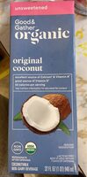 Organic original coconut milk