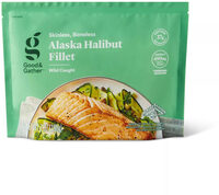 Wild caught alaskan halibut boneless skinless fillet