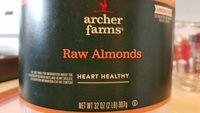 Raw almonds
