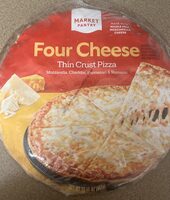 Four cheese pizza