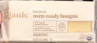 Bronze cut oven ready lasagna