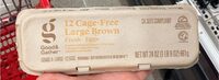 Large Brown Fresh Eggs