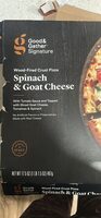 Wood-Fired Crust Pizza Spinach & Goat Cheese