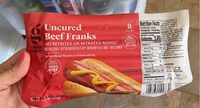 Uncured beef franks