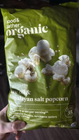 Olive oil & Himalayan salt popcorn