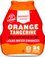 Liquid water enhancer orange tangerine