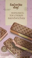 Neapolitan Ice Cream Sandwiches