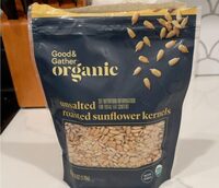 Organic Unsalted Roasted Sunflower Kernels