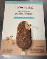 Peanut Butter Non-Dairy Peanut-Flavored Frozen Dessert With Peanut-Flavored Swirl & Chocolate-Flavored Coating With Peanut Pieces Oat-Based Frozen Dessert Bars, Peanut Butter