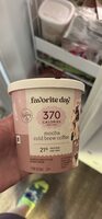 Mocha cold brew coffee