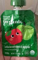 Unsweetened apple sauce