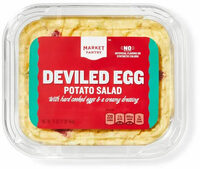 Deviled egg potato salad