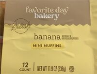Banana mini muffins
