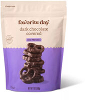 Dark Chocolate Covered Mini Pretzels