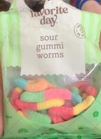 Sour gummi worms
