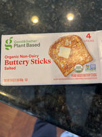 Organic non-diary buttery sticks salted