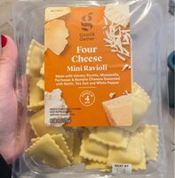 Four cheese mini ravioli