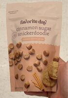 Cinnamon Sugar Snickerdoodle Cookie Dough Bites