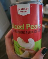 Sliced pears