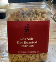 Sea Salt Dry Roasted Peanuts