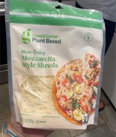 Non-dairy mozzarella cheese
