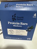 Blueberry Protein Bars