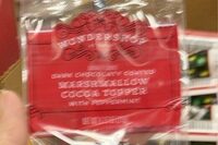 Marshmallow cookie topper