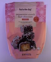 Peppermint Crunch Dark Chocolate Caramels