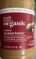 Organic Creamy Peanut Butter