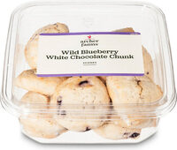 Blueberry white chocolate scones