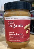 Creamy peanut butter