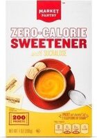 Zero-Calorie Sweetener With Sucralose