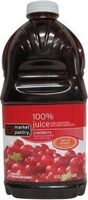 Cranberry juice