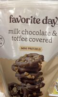 Milk Chocolate & Toffee Covered Pretzels