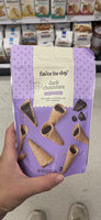 Dark Chocolate Waffle Cones