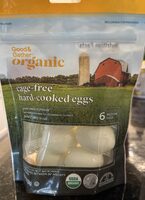 Cage free Hard Cooked Eggs