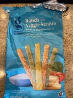 Ranch Veggie Straws Potato & Vegetable Snack