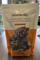 Milk Chocolate, Caramel, Peanut Butter & Pretzel Crunchy Clusters